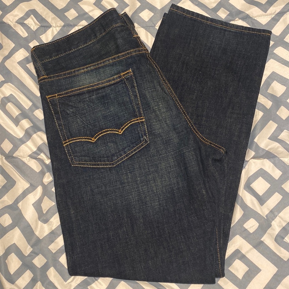 NEW WITH TAGS! American eagle jeans Relaxed Straight 33x30 Dark wash